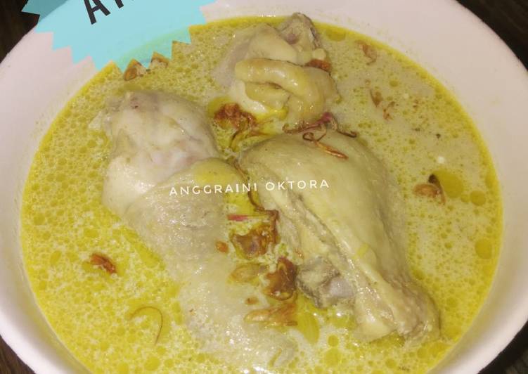 resep makanan Opor Ayam gurih