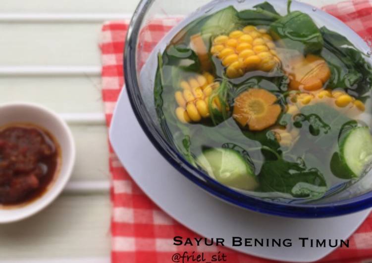 gambar untuk cara membuat Sayur bening timun (#pr_sayurbening)