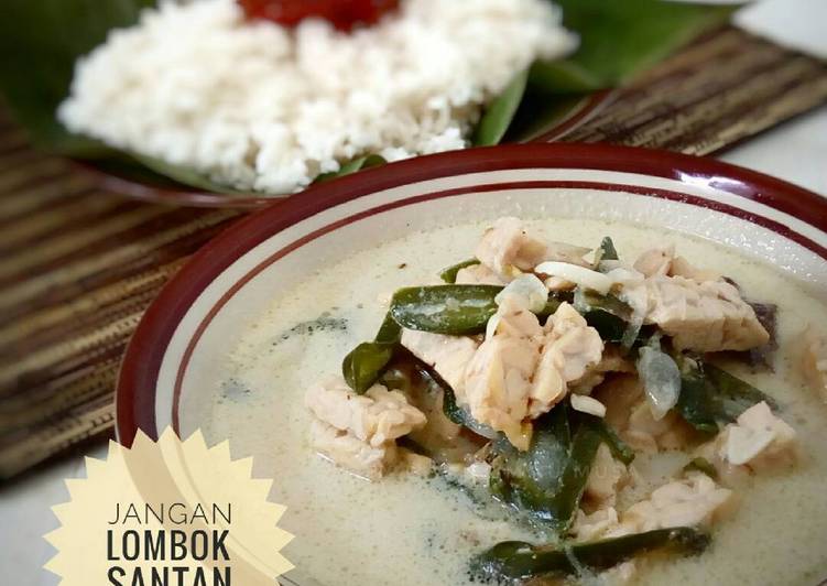 resep Jangan Lombok Santan / Jangan Ndeso / Sayur Cabe Hijau