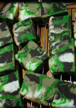 Sponge cake army / bolu tantara kempus" no Sp/Bs/Bp