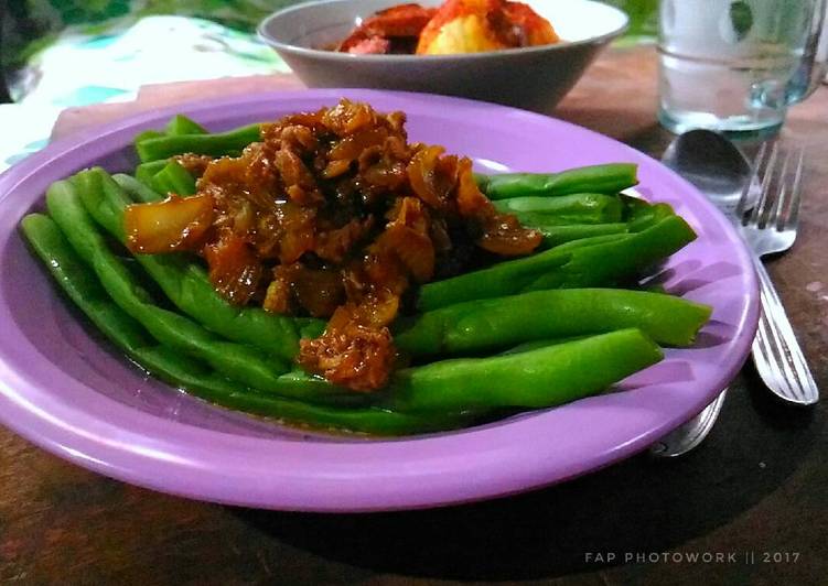 gambar untuk resep makanan Buncis Tumis a la Singapura
