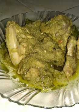 Gulai kalio ayam lado hijau (khas bukittinggi) by honesty nabila