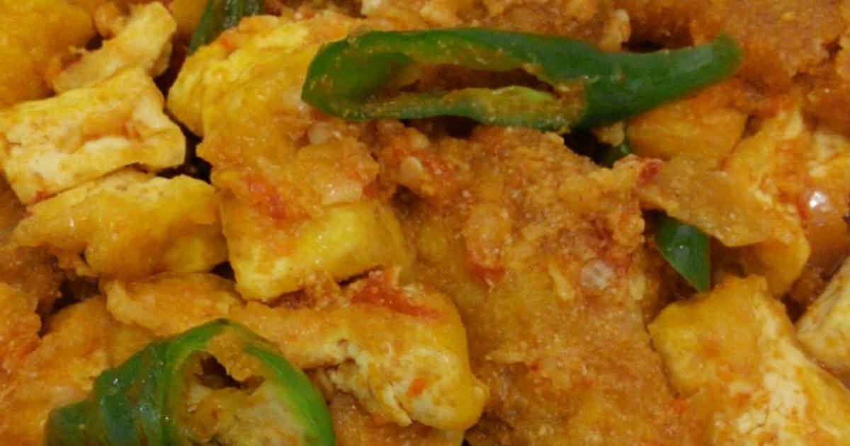  Tahu  santan  cabe hijau 9 resep Cookpad