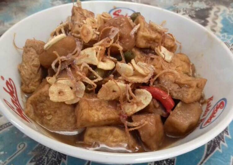 Resep Semur  pedas baso tahu  no santan  oleh H Na Cookpad