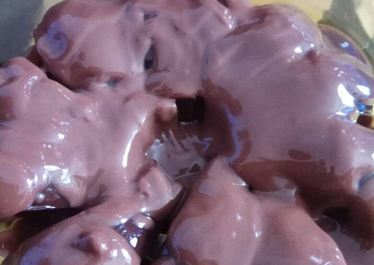 resep makanan Puding coklat