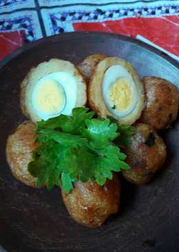 Prekedel kentang isi telur puyu (simple) #enakbuatansendiri