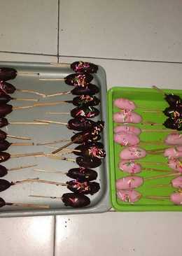 Es pisang coklat