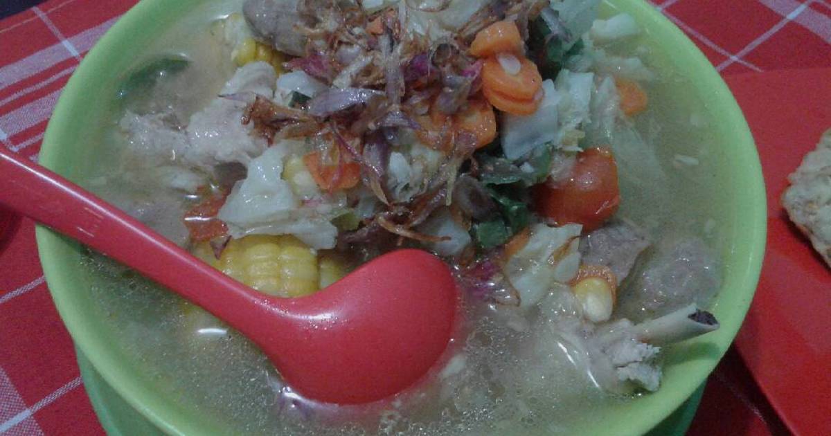 61 resep sayur sop ayam bakso rasa sapi enak dan sederhana - Cookpad