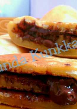 Pancake Lipat Isi Coklat