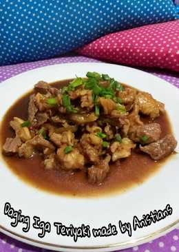 Daging Iga Teriyaki #PekanINSPIRASI