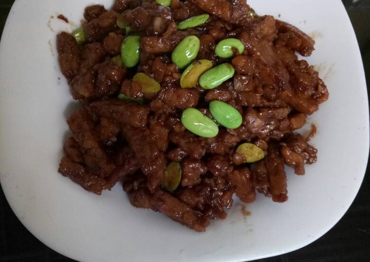 Sambel goreng tempe