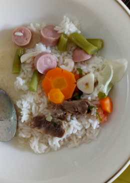 Sayur sop kaldu daging