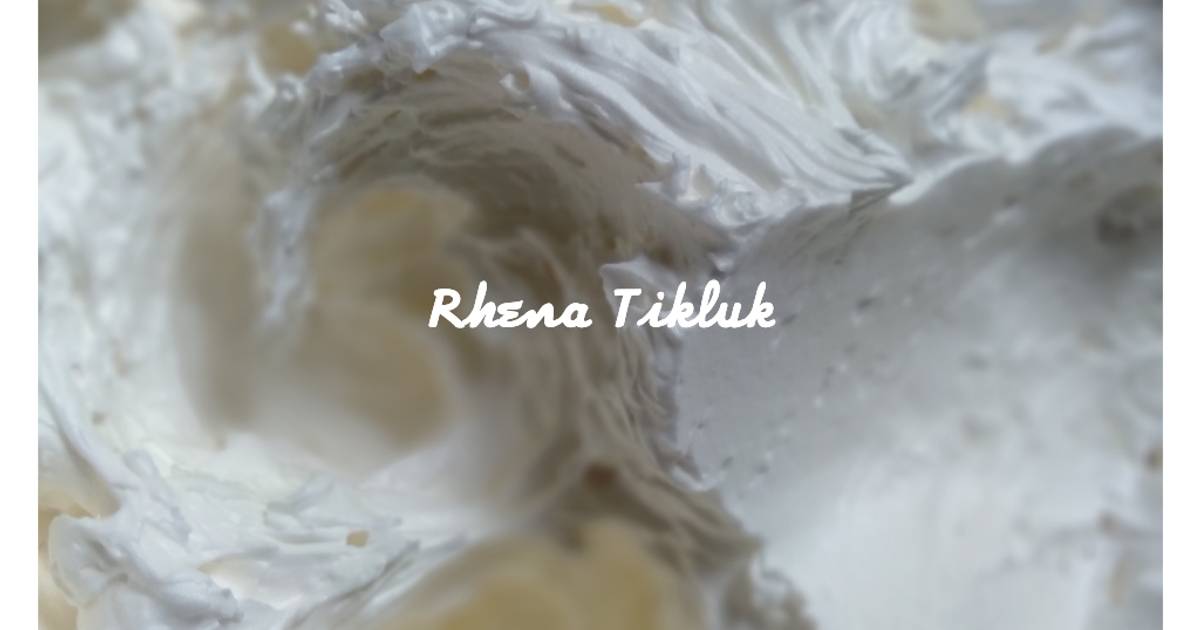 1.007 resep butter cream enak dan sederhana - Cookpad