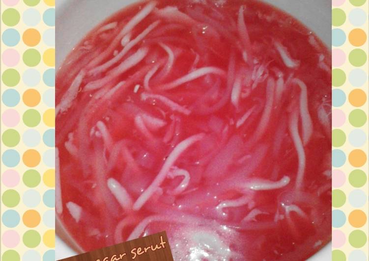 resep lengkap untuk Es Agar_agar serut cocopandan