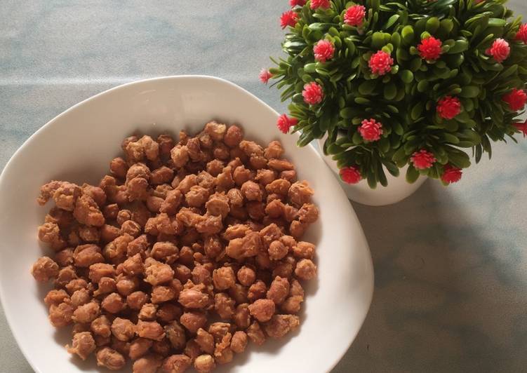 cara membuat Kacang Goreng Tepung (Kacang Disco)