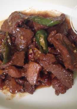 Krengsengan Daging Sapi