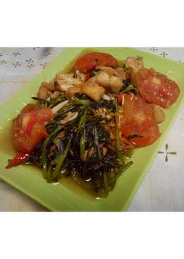 Tumis kangkung Tahu Rasa Ebi
