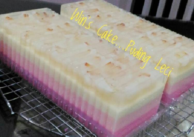 Resep Puding Leci