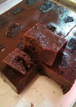 Puding isi Brownies