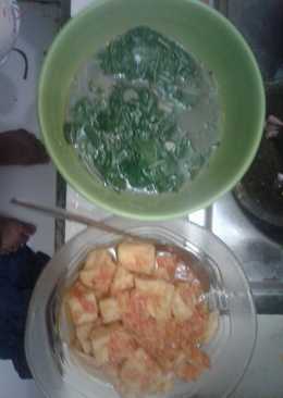Masakan tahu sambal seadanya