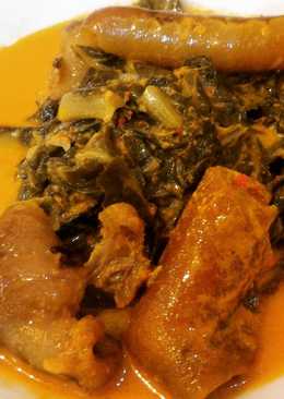 Gulai jangek lobak singgalang