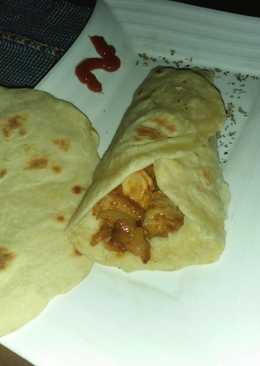 Tortilla /Kebab ayam bolognese