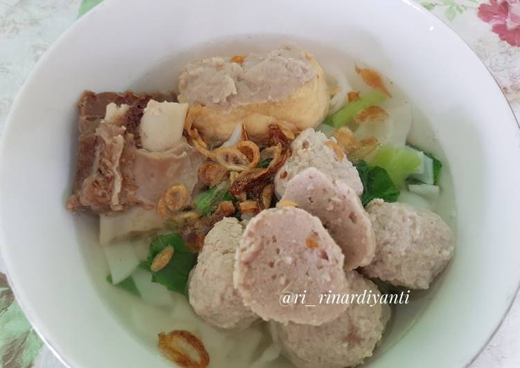 resep 195. Bakso Sapi (Recipe Xander'skitchen)