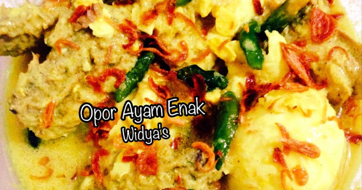 5 Cara Memasak Opor Ayam Istimewa Dari Opor Putih