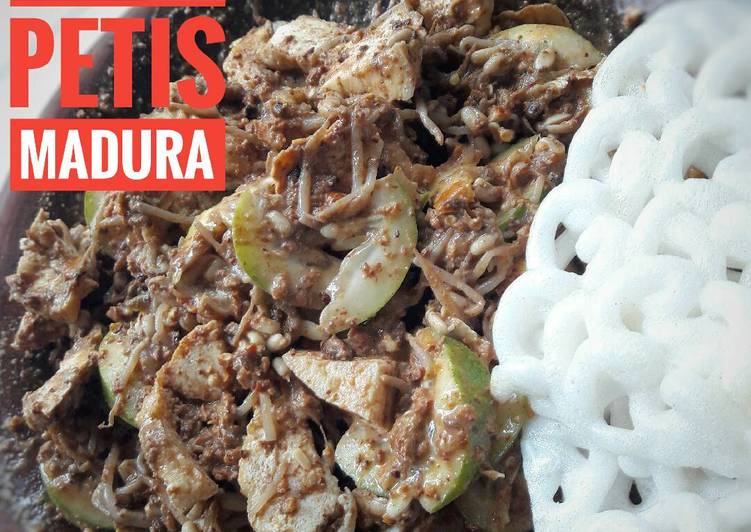 resep 36. Rujak Petis Madura / Menu Diet enakkk