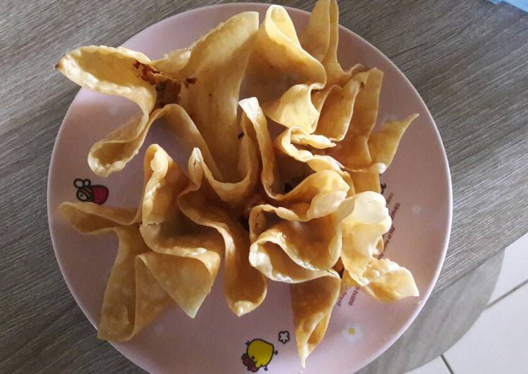 Goreng Mekrok (kulit pangsig)