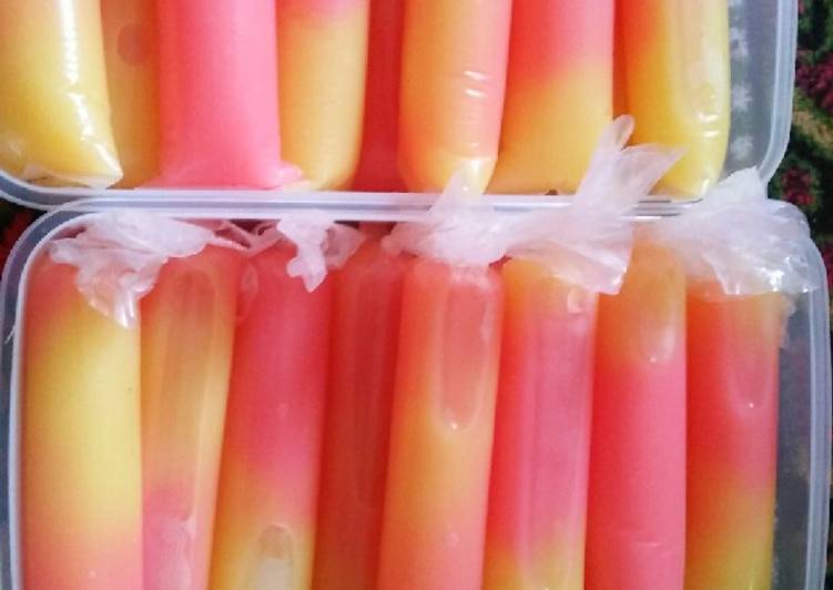 resep lengkap untuk Es Lilin Jelly #pr_recookagarlebihjeli