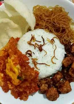 Nasi uduk simpel