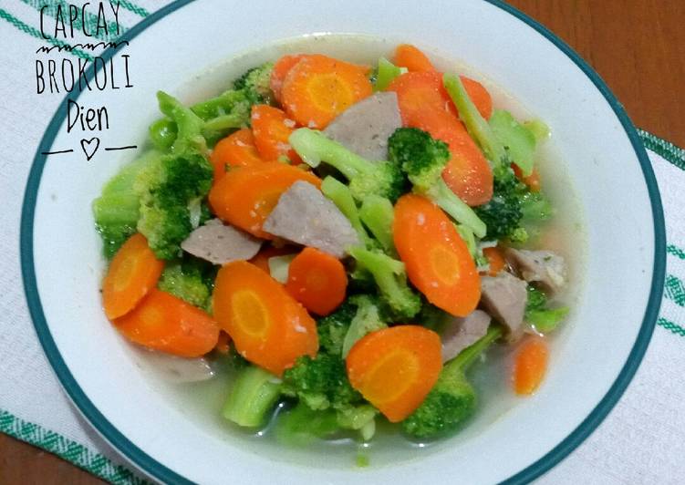  Resep  Capcay  brokoli wortel bakso  oleh Dapur Dien Cookpad