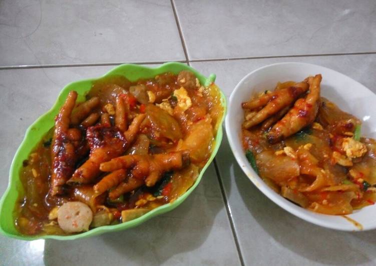  Resep  Seblak  kecek kerupuk  ceker  oleh Dapoer aeni Cookpad