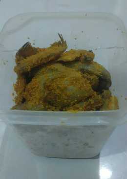 Iwak samu/pekasam sapat dan ikan jelawat