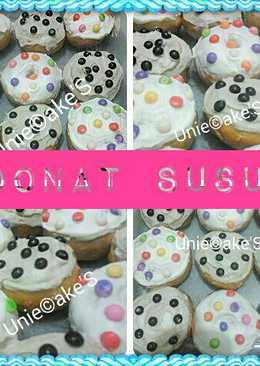 Donat susu tanpa kentang (super empuk maaak,...) ^_^