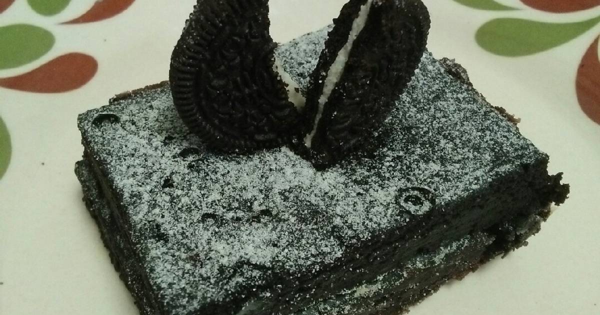 634 resep  brownis oreo  enak dan sederhana Cookpad