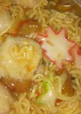 Seblak mie bakso tenggiri