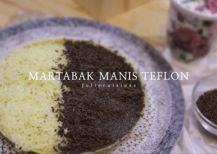 gambar untuk cara membuat Martabak special manis teflon anti gagal