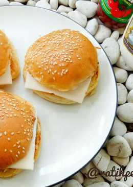 Fillet daging ayam burger