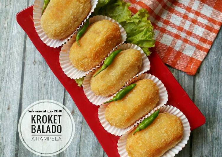 gambar untuk resep makanan Kroket Balado Atiampela