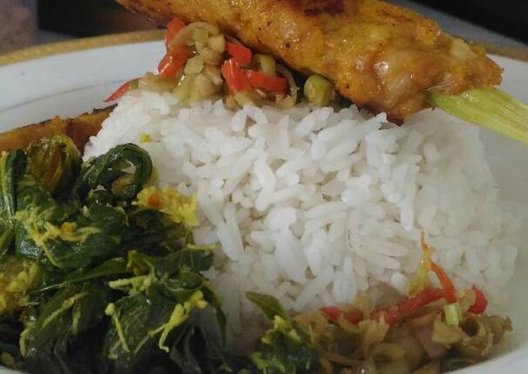 gambar untuk resep Urap Daun Singkong Maknyus ala Sayahh