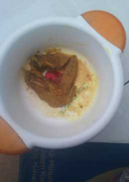 Ayam bumbu kuning simple