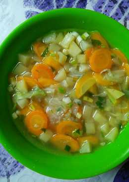 Sup sayur sederhana