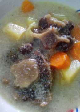 Sop susu buntut sapi (sop betawi)