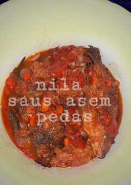 Nila saus asem pedas