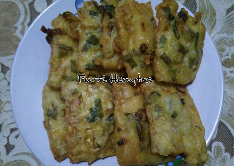 gambar untuk resep makanan Tempe Goreng Tepung Renyah with Daun Bawang