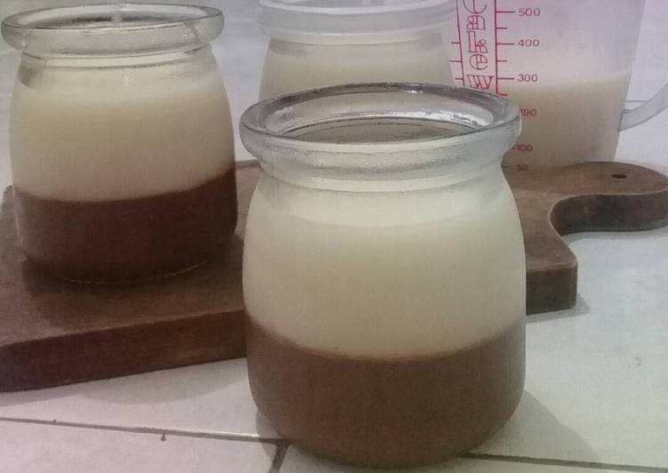 Resep Puding Coklat Susu Karya Menik Sri Hayati