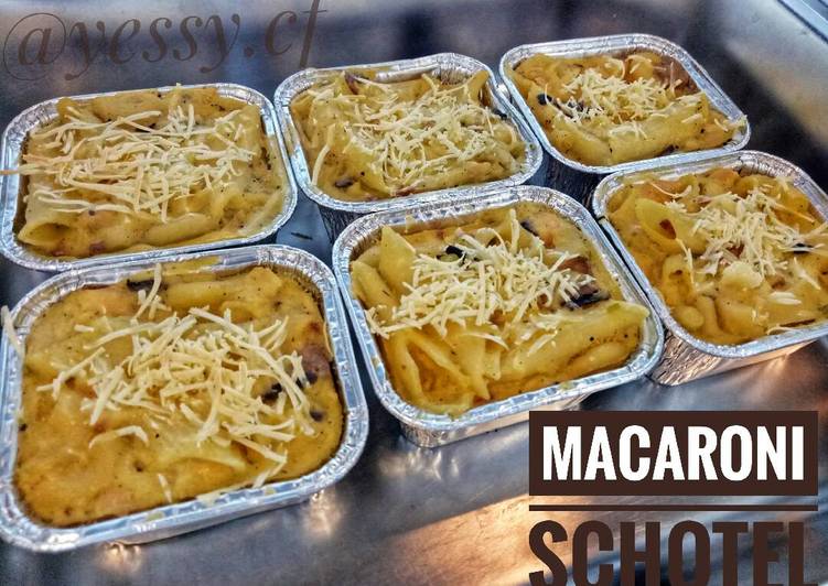 cara membuat Macaroni Schotel - Makaroni Skotel