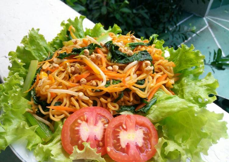 resep makanan Stir Fry Noodle Vegan